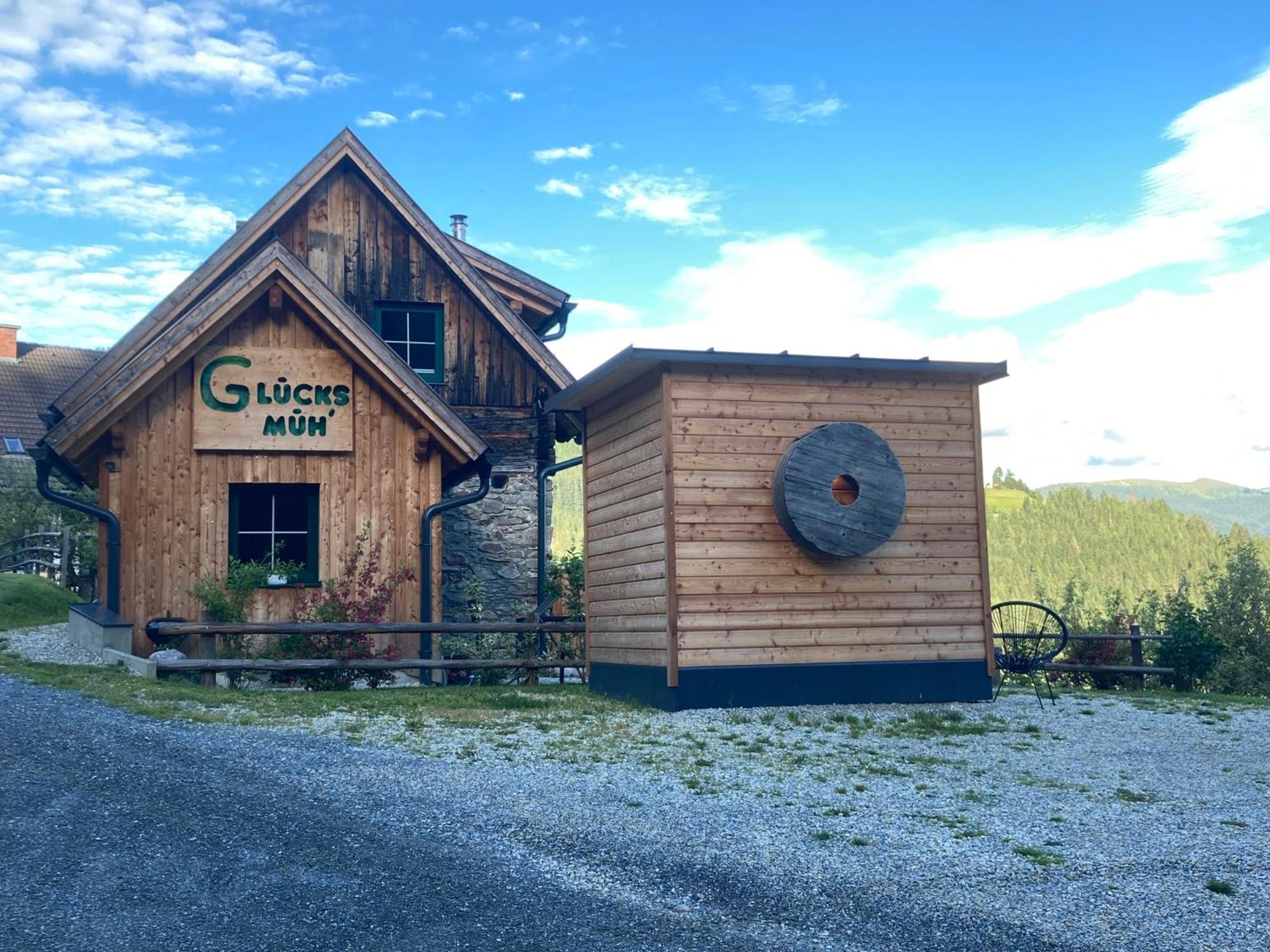 Gluecksmueh- Ferienhaus In Alleinlage Plus Bauernhoferlebnis Einach Extérieur photo